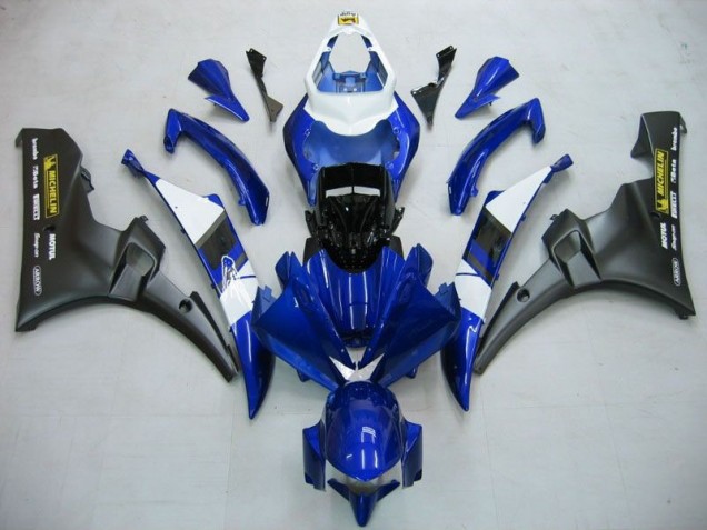 Kit Carénages Yamaha R6 06-07 - Bleu Noir Kit Carénages Yamaha R6 06-07 - Bleu Noir