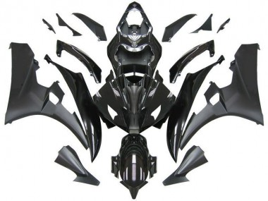 Carénage Yamaha R6 06-07 - Contrast Noir en Ligne