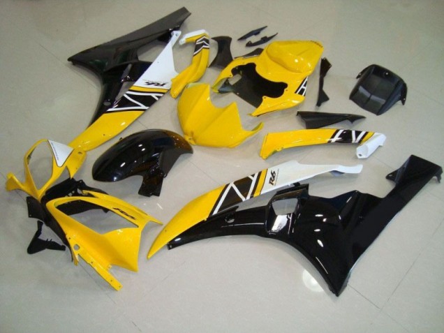 Kit Carénages Complet Yamaha R6 06-07 - Jaune Kit Carénages Complet Yamaha R6 06-07 - Jaune