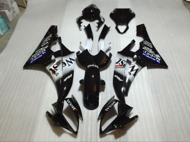 Carénage Yamaha R6 06-07 - Noir Brillant en Ligne