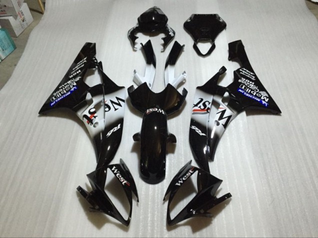 Carénage Yamaha R6 06-07 - Noir Brillant Carénage Yamaha R6 06-07 - Noir Brillant