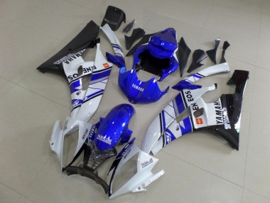 Carénage Yamaha R6 06-07 - Bleu Bleu Blanc ENEOS en Ligne