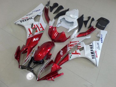 Carénage Yamaha R6 06-07 - Rouge Fiat en Ligne