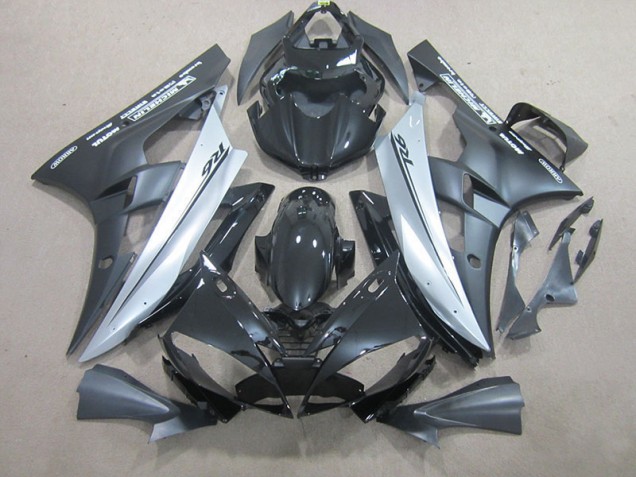 Carénages Yamaha R6 06-07 - Argent Noir Carénages Yamaha R6 06-07 - Argent Noir