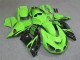 Carénage Kawasaki ZX14R ZZR 1400 06-11 - Vert Noir