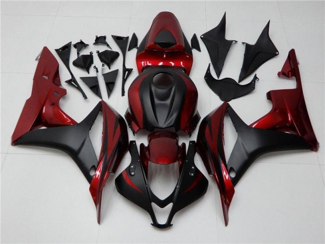 Carénages Honda CBR 600 RR 07-08 - Rouge Noir