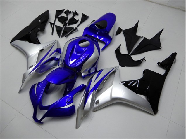 Carénage Honda CBR 600 RR 07-08 - Bleu Argent Noir