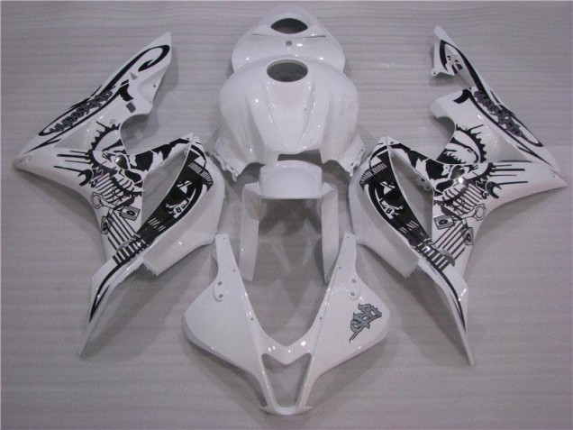 Carénages Honda CBR 600 RR 07-08 - Noir Blanc