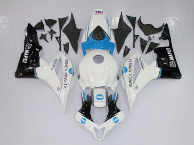 Carénage Honda CBR 600 RR 07-08 - Blanc Bleu Noir