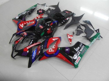 Carénage Honda CBR 600 RR 07-08 - Noir Rouge Pata en Ligne
