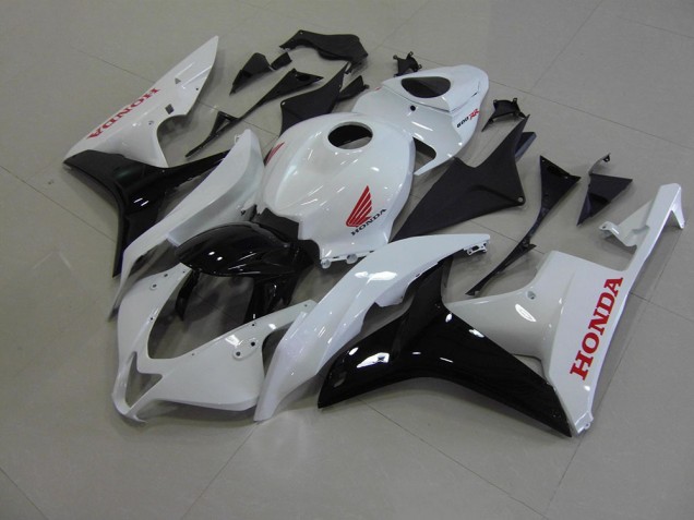 Carénage Honda CBR 600 RR 07-08 - Blanc Nacré Noir