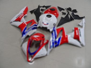 Carénage Honda CBR 600 RR 07-08 - Blanc Rouge Bleu Motul en Ligne