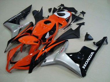 Carénage Honda CBR 600 RR 07-08 - Orange Argent Noir en Ligne