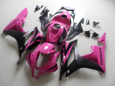 Carénage Honda CBR 600 RR 07-08 - Rose Noir en Ligne