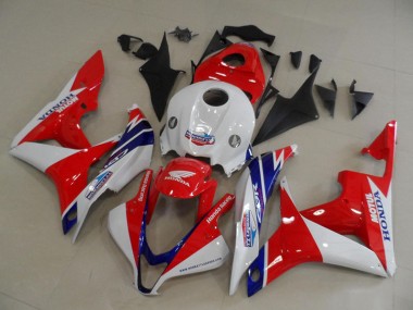 Carrosserie Honda CBR 600 RR 07-08 - Rouge Blanc en Ligne