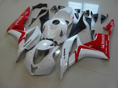 Carénage Honda CBR 600 RR 07-08 - Blanc Rouge Courses Version en Ligne