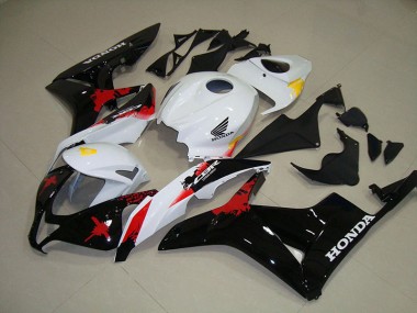 Carénages Honda CBR 600 RR 07-08 - Blanc Noir Rouge en Ligne