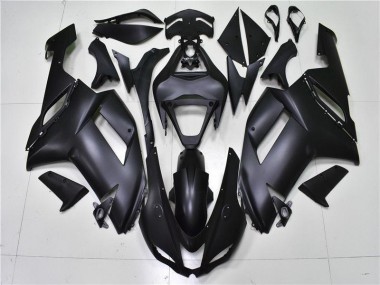 Carénage Kawasaki ZX6R 07-08 - Noir Mat en Ligne