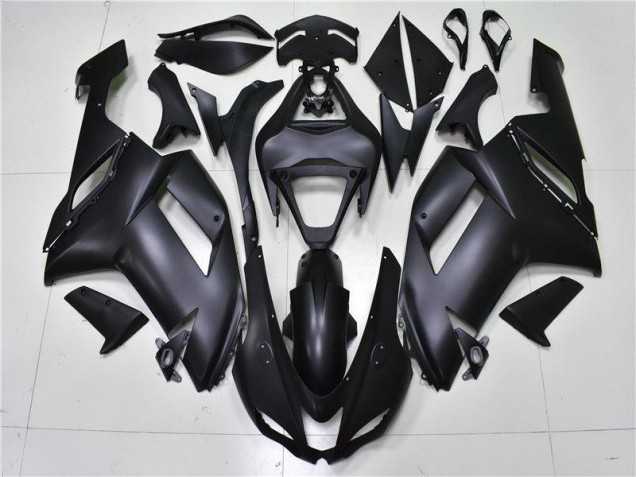 Carénage Kawasaki ZX6R 07-08 - Noir Mat