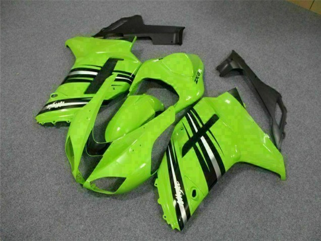 Carénage Kawasaki ZX6R 07-08 - Vert Noir