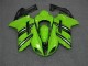 Carénage Kawasaki ZX6R 07-08 - Vert Noir