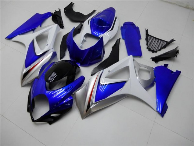 Kit Carénages & Plastique Suzuki GSXR 1000 K7 07-08 - Bleu Blanc Kit Carénages & Plastique Suzuki GSXR 1000 K7 07-08 - Bleu Blanc
