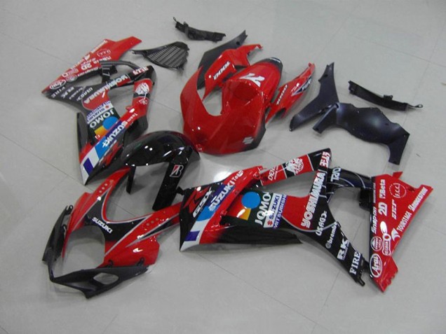 Carénage Suzuki GSXR 1000 K7 07-08 - Rouge Carénage Suzuki GSXR 1000 K7 07-08 - Rouge