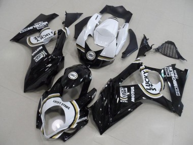 Carénage Suzuki GSXR 1000 K7 07-08 - Noir Lucky Strike en Ligne