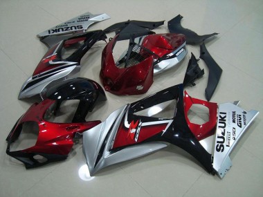 Carénages Suzuki GSXR 1000 K7 07-08 - Rouge Noir Argent en Ligne