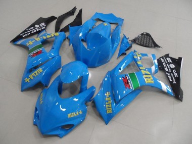 Carénage Suzuki GSXR 1000 K7 07-08 - Bleu Rizla Courses en Ligne