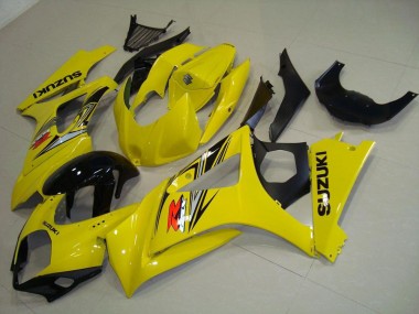 Carénage Suzuki GSXR 1000 K7 07-08 - Jaune en Ligne