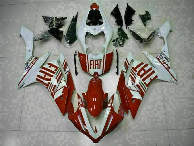 Carénages Yamaha R1 07-08 - Rouge Blanc