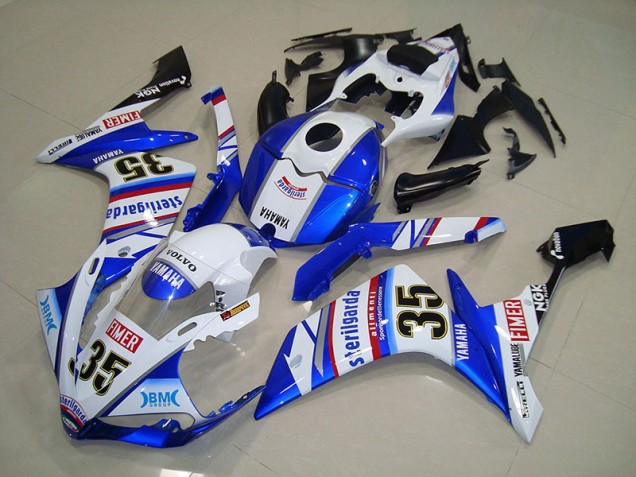 Carénage Yamaha R1 07-08 - Bleu Décalque
