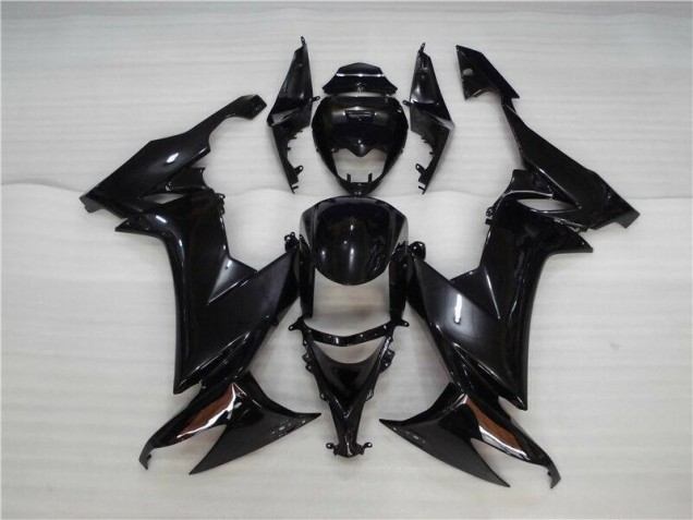 Carénages Kawasaki ZX10R 08-10 - Noir Brillant