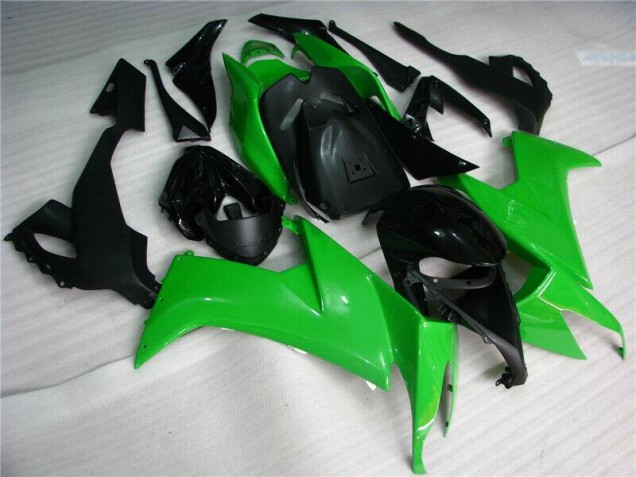 Carénage Kawasaki ZX10R 08-10 - Vert Noir