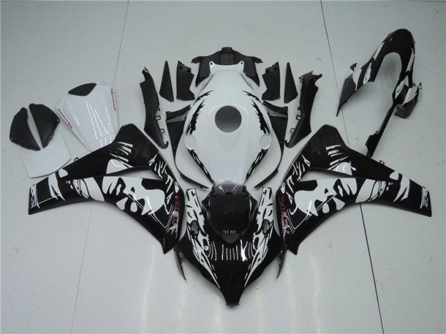 Carénage Honda CBR 1000 RR 08-11 - Noir Blanc