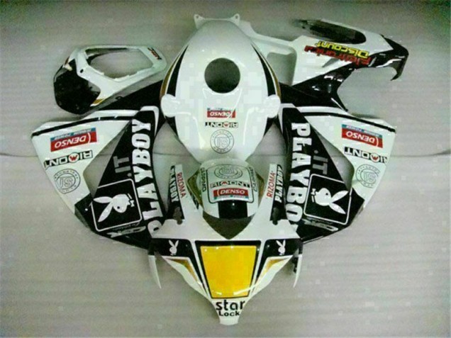 Carénages Honda CBR 1000 RR 08-11 - Blanc Noir Playboy