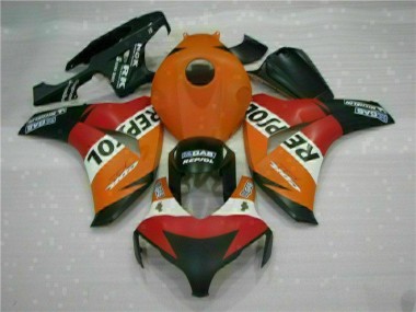 Carénage Honda CBR 1000 RR 08-11 - Orange Repsol en Ligne
