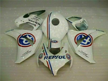 Carénage Honda CBR 1000 RR 08-11 - Blanc Bleu Repsol en Ligne