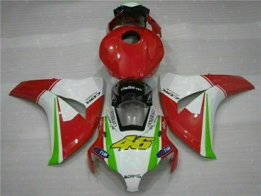 Carénage Honda CBR 1000 RR 08-11 - Rouge Blanc en Ligne