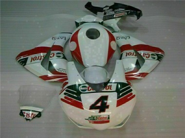 Carénage Honda CBR 1000 RR 08-11 - Blanc Castrol 4 en Ligne