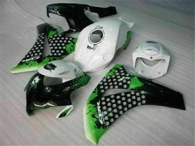 Carénage Honda CBR 1000 RR 08-11 - Vert Blanc en Ligne