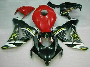 Carénage Honda CBR 1000 RR 08-11 - Rouge Noir en Ligne