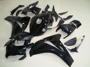 Carénage Honda CBR 1000 RR 08-11 - Tout Noir sans décalcomanies en Ligne