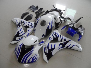 Carénage Honda CBR 1000 RR 08-11 - Bleu Noir Flamme Courses en Ligne
