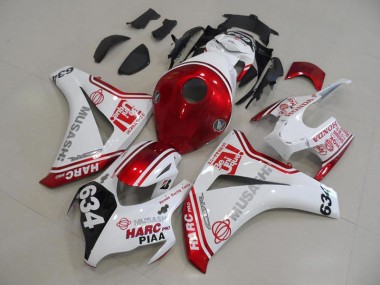 Carénages Honda CBR 1000 RR 08-11 - Blanc Rouge HARC Pro PIAA 634 en Ligne