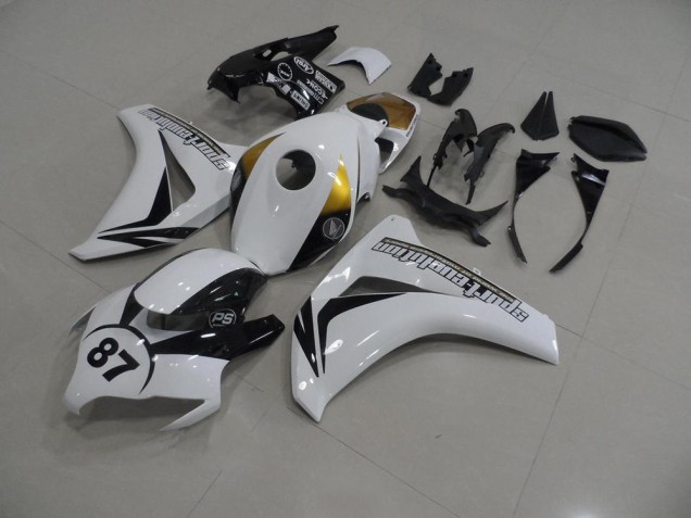 Carénage Honda CBR 1000 RR 08-11 - Blanc et Noir 87