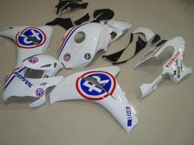 Carénage Honda CBR 1000 RR 08-11 - Blanc Repsol en Ligne