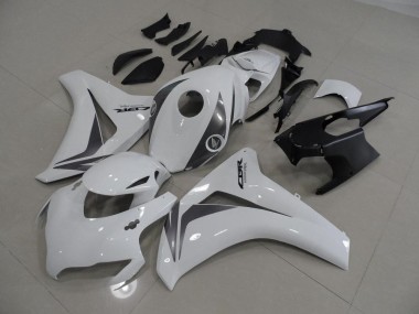 Carénage Honda CBR 1000 RR 08-11 - Blanc et Gris en Ligne