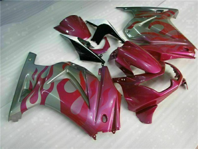 Carénage Kawasaki EX250 08-12 - Violet Rouge